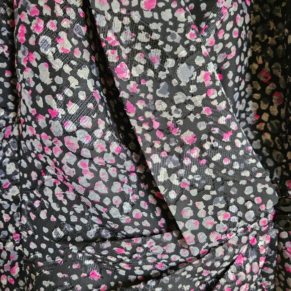 Alex Evenings Petite Black and Pink Blazer Top XLP - Picture 4 of 5